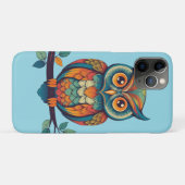 マンダラフクロウ Case-Mate iPhoneケース (裏面(横))