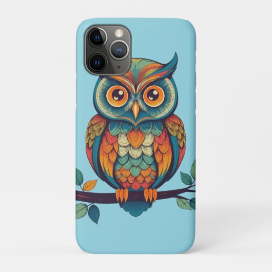 マンダラフクロウ Case-Mate iPhoneケース (裏)