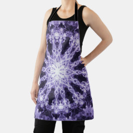 マンダラフラクタルサイケデリックレトロトリップ（幻覚体験）のようなヒッピー エプロン
