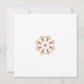 マンダラフラワーアートプリント | ボホデコール 案内状 (裏面)