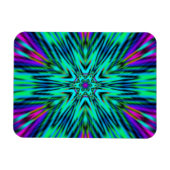 マンダラフラワーデザイン マグネット (横)