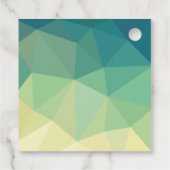 マンダラフラワーボホエスニックデザイン フェイバータグ (裏面)