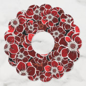 マンダラフラワー4 ワイングラスタグ (裏面)