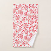 マンダラフラワー8 バスタオルセット (ハンドタオル)