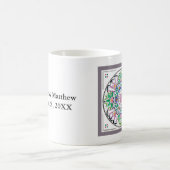 マンダラフロリブンダコーヒーマグ コーヒーマグカップ (中央)