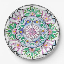 マンダラフロリブンダ ペーパープレート