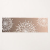 マンダラブラウン ヨガマット (正面(横))