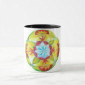 マンダラブラック325 mlリンガーマグ マグカップ (中央)