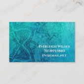 マンダラブルーの名刺 名刺 (正面)