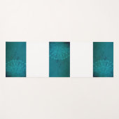 マンダラブルーヨガメディテーション ヨガマット (正面(横))