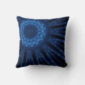 マンダラブルー クッション (裏面)