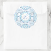 マンダラブルー ラウンドシール (バッグ)