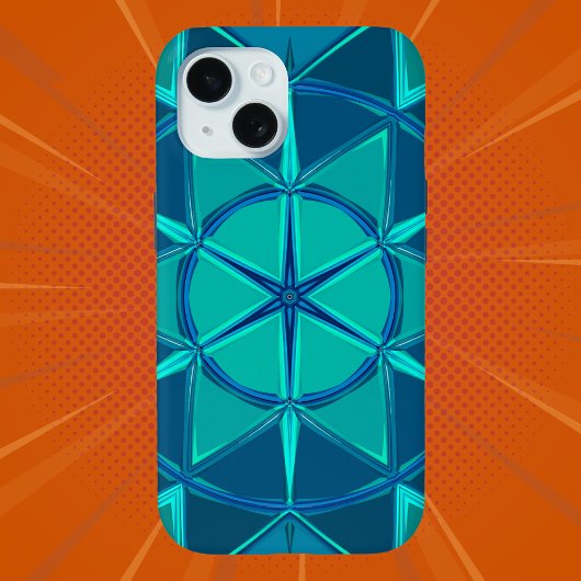マンダラブルー Case-Mate iPhoneケース