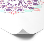 マンダラプッシュフラッシュ ポスター (角)