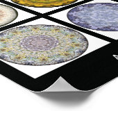 マンダラプリント- "マンダラ2009年" ポスター (角)