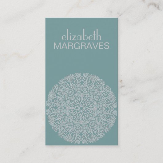 マンダラプロファイルカード 名刺 (正面)