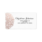 マンダラヘナ ラベル (正面)