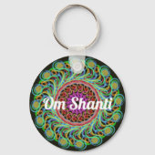 マンダラペルソナブルマントラキーチェーン キーホルダー (正面)