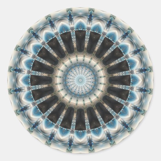 マンダラホイールの感情 ラウンドシール (正面)