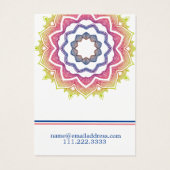 マンダラホワイトイヤリング (裏面)