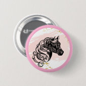 マンダラホース聞いた 缶バッジ (正面&裏面)