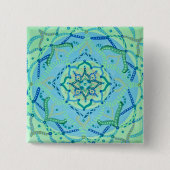 マンダラボタン 缶バッジ (正面)