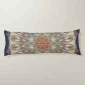 マンダラボホボヘミアンペイズリートバルネイビーパープル ボディピロー (裏面)