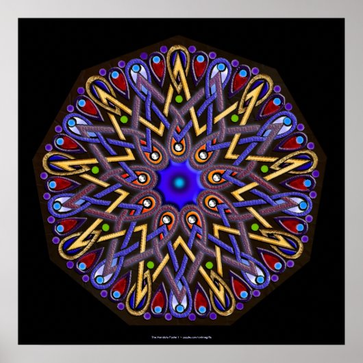 マンダラポスターI ポスター (正面)