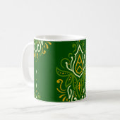 マンダラマグカップ – すべてのsipで穏やかに抱擁 コーヒーマグカップ (正面左)