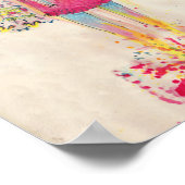 マンダラマッシュルームポスター ポスター (角)