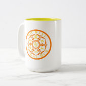 マンダラマントラ ツートーンマグカップ (正面左)