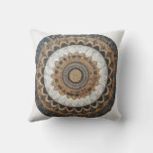 マンダラモザイクサークル枕 クッション (裏面)