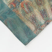 マンダラモザイクフリースブランケット フリースブランケット (角)