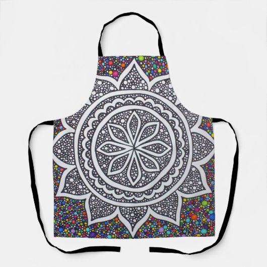 マンダラモザイク2025 エプロン (正面)
