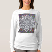 マンダラモザイク2025 Tシャツ (正面)