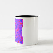 マンダラモダンカラーピンク ツートーンマグカップ (中央)