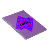 マンダラモダンカラーピンク ノートブック (右側)