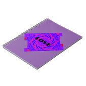 マンダラモダンカラーピンク ノートブック (左側)