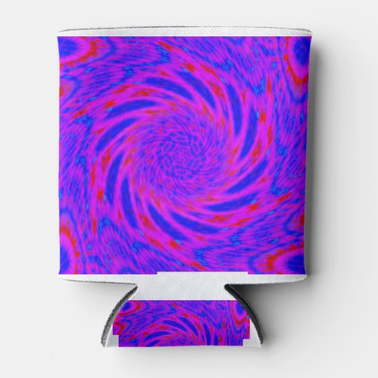 マンダラモダンカラーピンク 缶クーラー (正面)