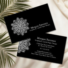 マンダラモダングラフィックスクラップブック作り名刺 名刺