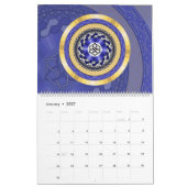 マンダラモダンス12か月カレンダー カレンダー (1月 2027)