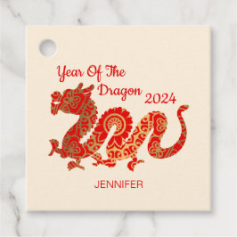 マンダラモダンドラゴン2024中国の新年 フェイバータグ