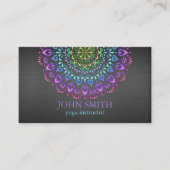 マンダラモダンヨガインストラクタービジネス 名刺 (正面)