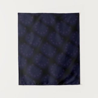 マンダラモダンライン – ピンクプルーバラタペストリー タペストリー