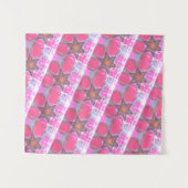 マンダラモダンーカラーピンクライトスタータペストリー タペストリー (正面(横))