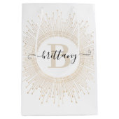 マンダラモノグラムの抱き枕 ミディアムペーパーバッグ (正面)