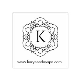 マンダラモノグラムエキゾチックスパ美しいヘナ ラバースタンプ