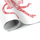 マンダラモンキーラッピング紙 ラッピングペーパー (ロールコーナー)