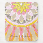 マンダラモーニングサンファッショナブルマウスパッド マウスパッド (正面)