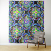 マンダラユニバースカサイケデリックラー タペストリー (インサイチュ)